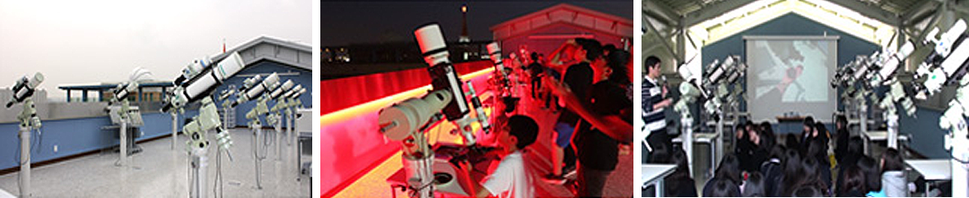 실습 관측실 : 별찬여울(4인치 굴절망원경 / DSLR / 노트북 10세트) 이미지